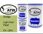 Preview: Dodge, Light Kiwi Pearl, F4 / SF4: 500ml Lackdose + 500ml Klarlack + 250ml Härter - Set, von ATW Autoteile West.
